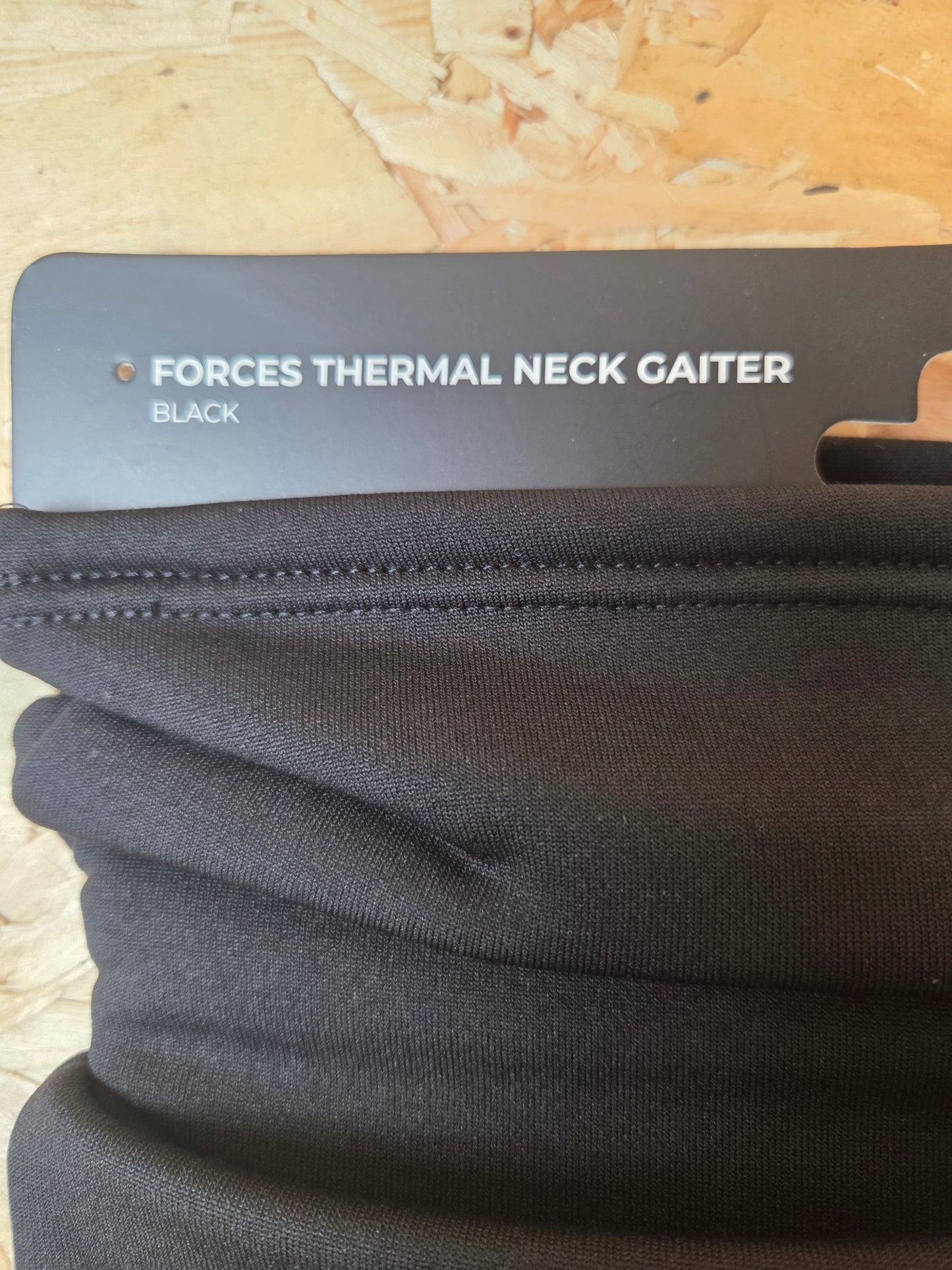 Forces Thermal Neck Gaiter Tube Black Snood Tube