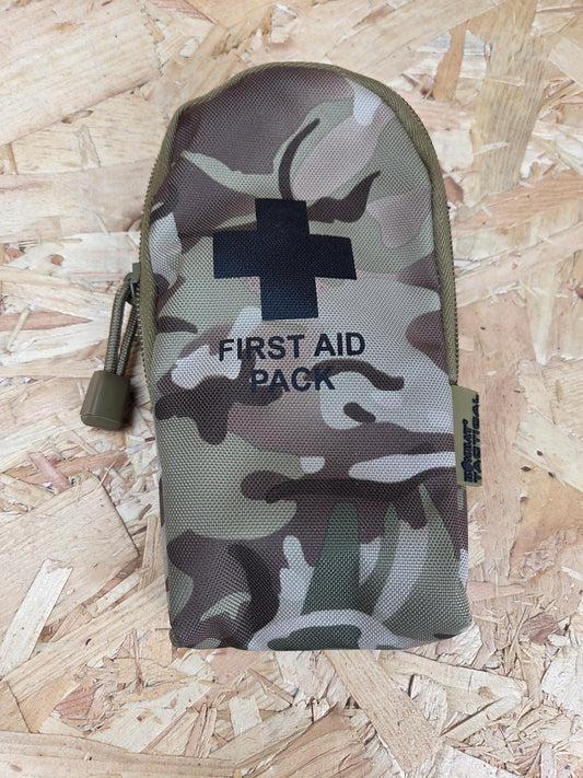 Small First Aid Kit BTP Camouflage Emergency Pouch Medical Bag Belt Loop