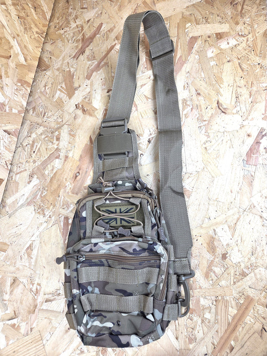 Ranger Sling Bag BTP Convertible Molle Chest Messenger Shoulder Camoflauge Pack