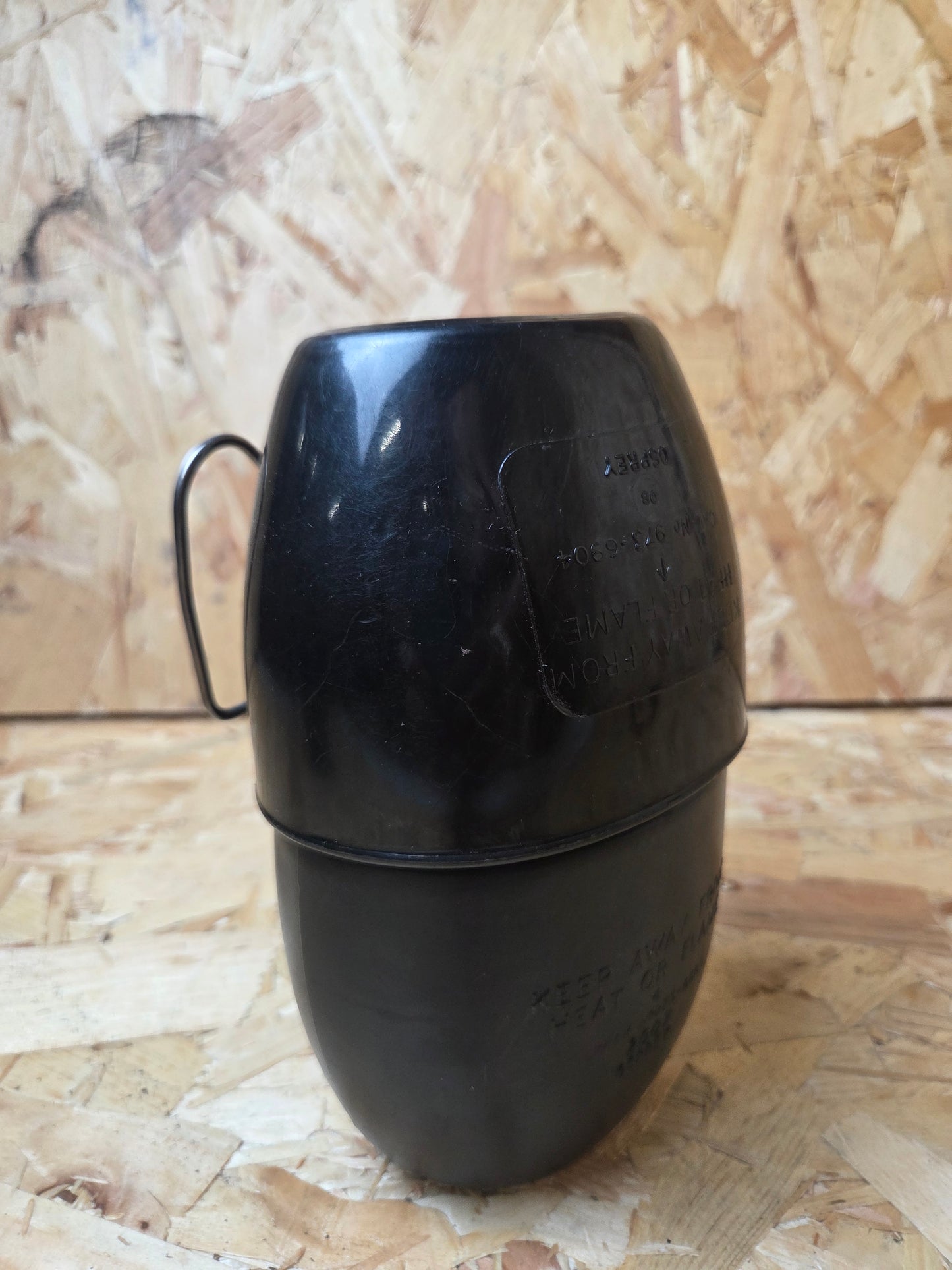 Osprey Mug and Bottle British Army Water Canteen Black Camping Drinking Nato 58 Pattern