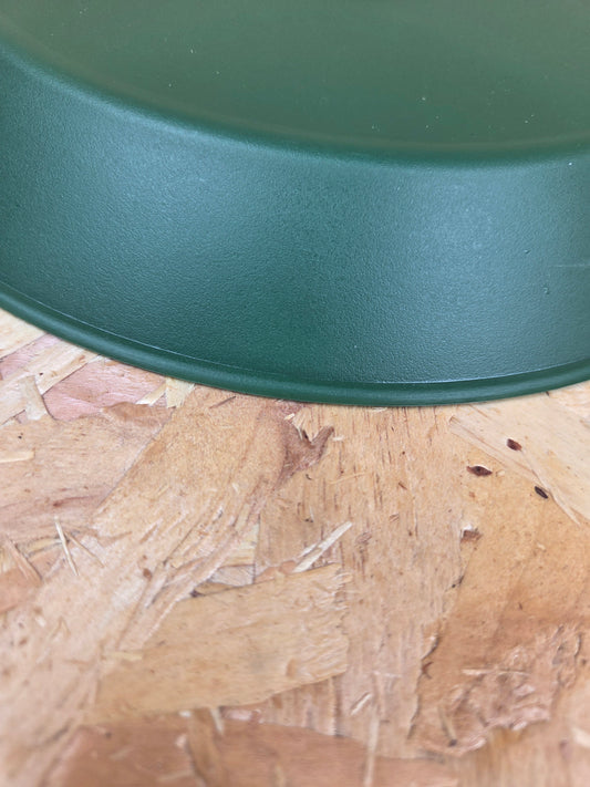 Plastic Cadet Plate Olive Green Camping Picnic Caravan Dish 24cm