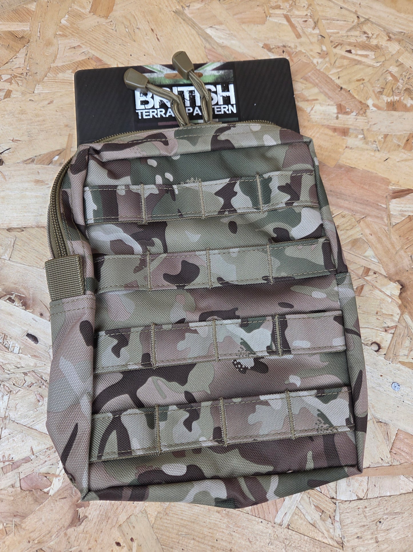 Molle BTP Utility Pouch Camouflage Green Military Style Pouch Load Carrying Large