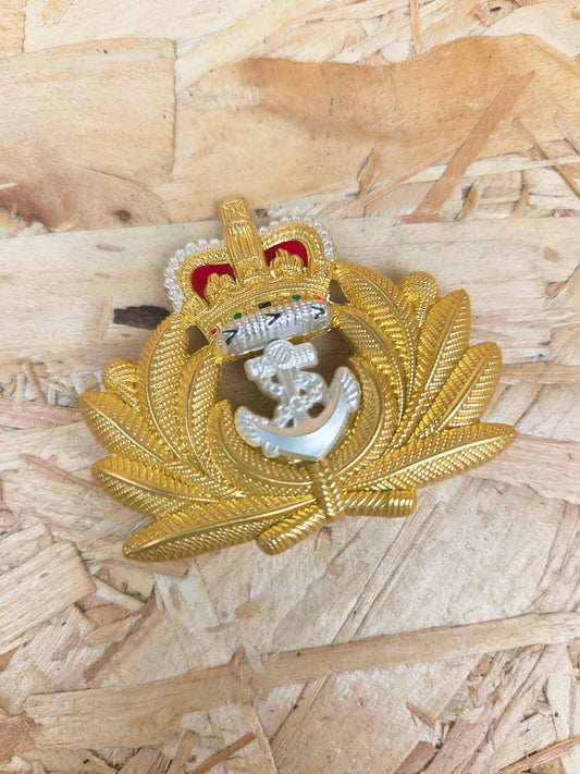 Genuine Royal Navy Chief Petty Officer Cap Badge Hat Pin Insignia 8455-99-974-2374