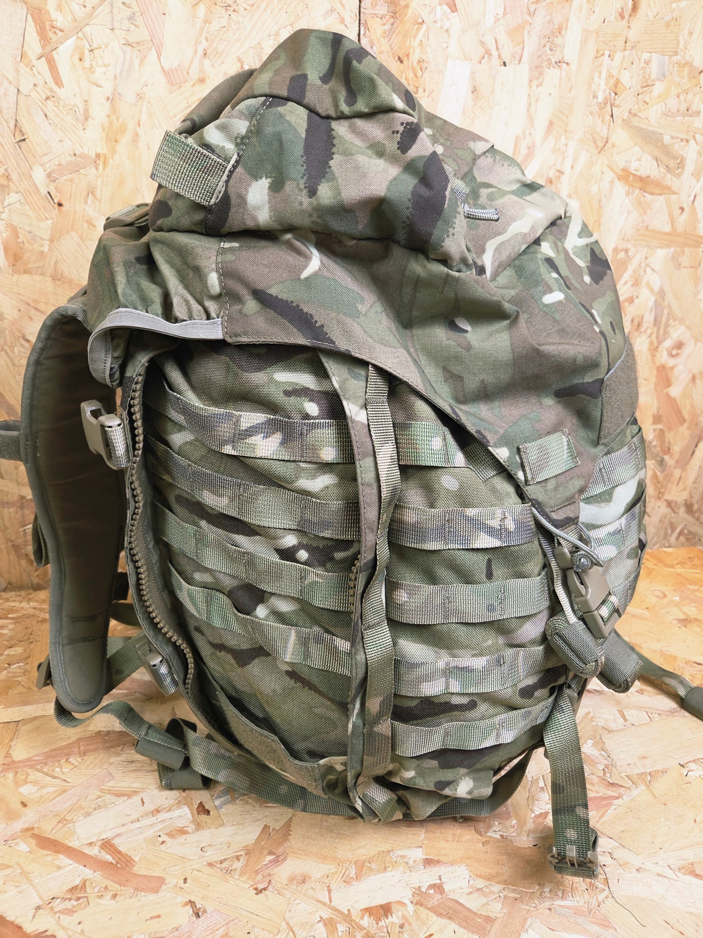British Army Bergen MK3 MTP Camouflage Backpack Camo Hiking Bag Field Day Bag 90L B Grade