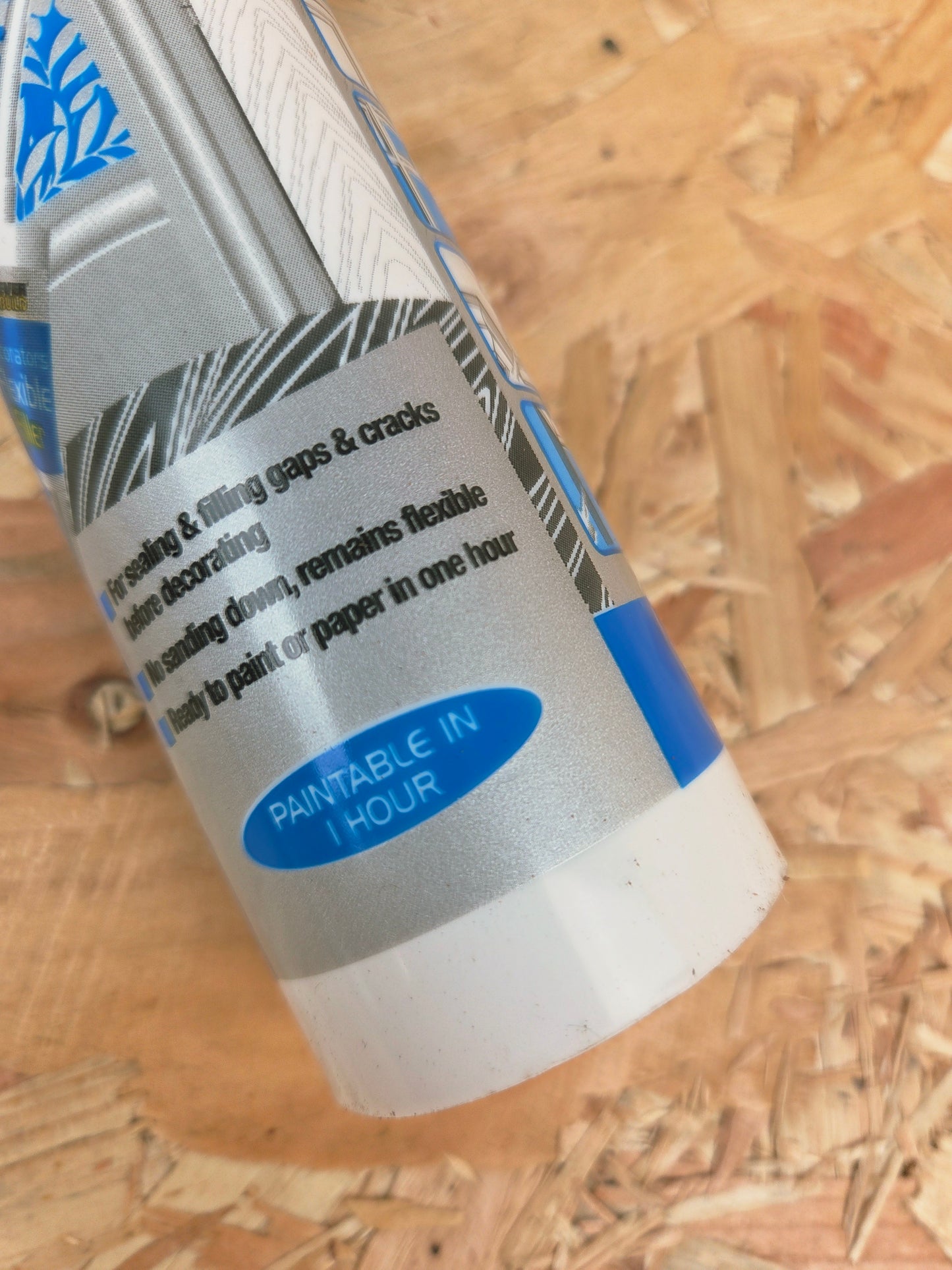 Decorators Flexible Filler Interior Repair Crack Hole Gaps Paintable Quick Drying White 290ml
