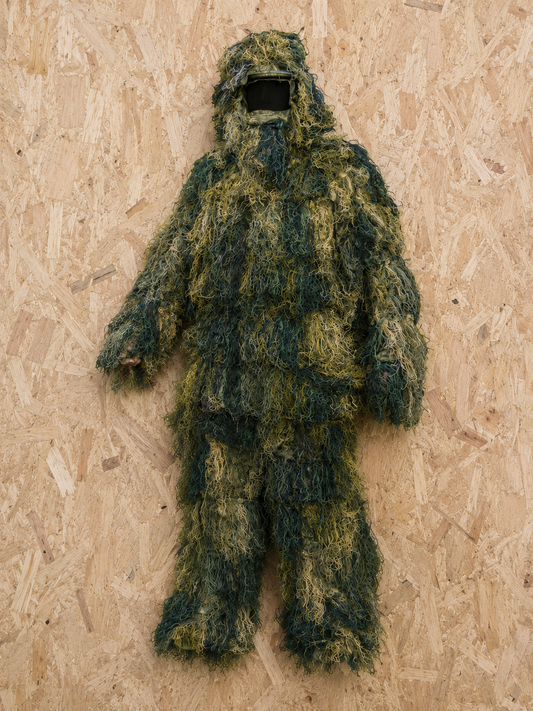 Military Style Ghillie Suit Woodland Camouflage Sniper Bushcraft Airsoft Outfit Fancy Dress