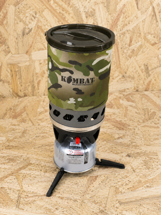 Cyclone Stove Windproof Cooking Camping Cadet Hiking Outdoors Hob 1100ml