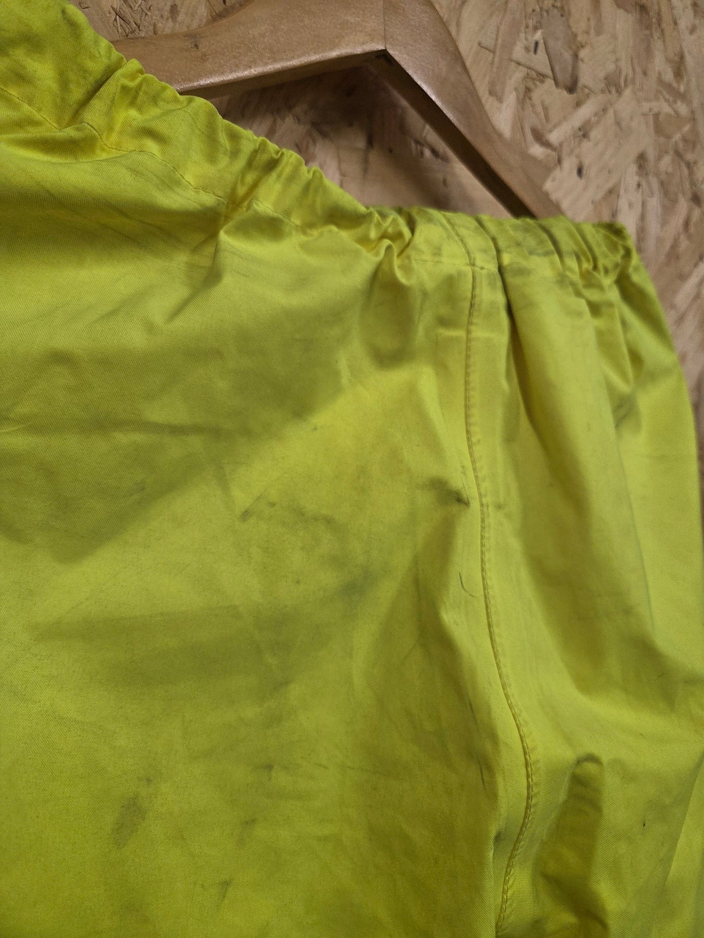 British Police Waterproof Over Trousers Yellow Hi-Vis 2.5 Layer Yaffy Sienna Grade B