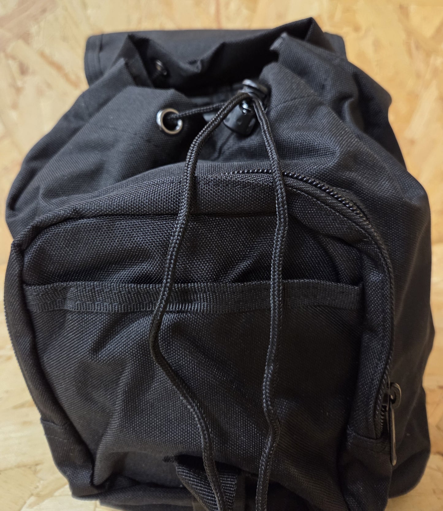 Military Style Mini Backpack Utility Bag Black New