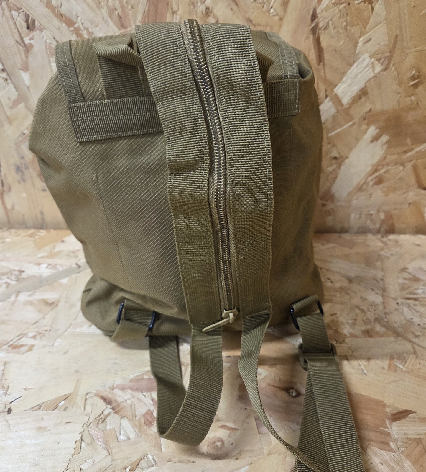Military Style Mini Backpack Utility Bag Khaki New