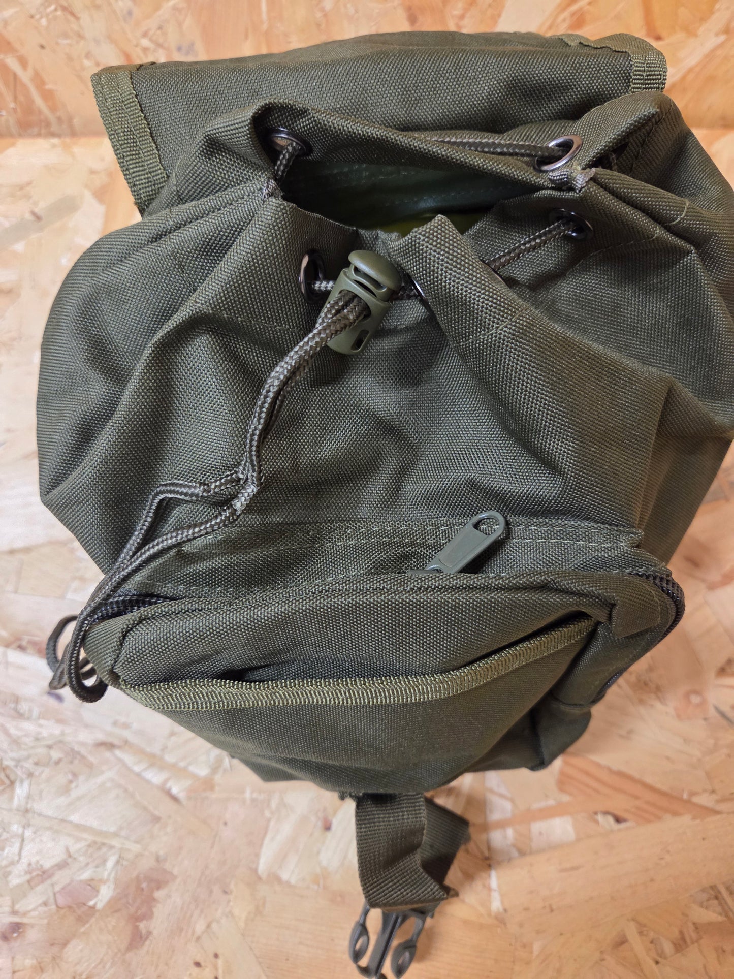 Military Style Mini Backpack Utility Bag Olive Green New