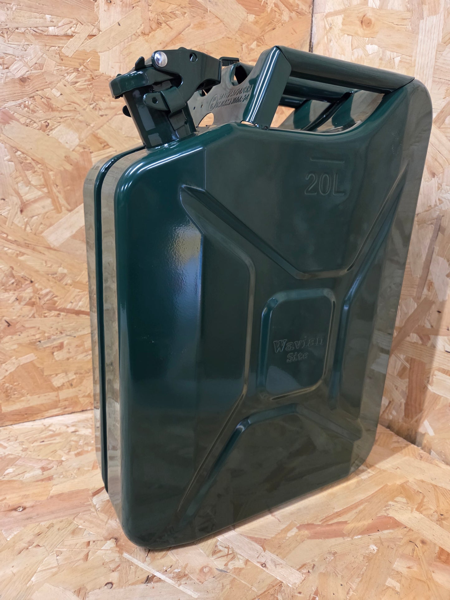 20 Litre Jerry Can Military Green Wavian New