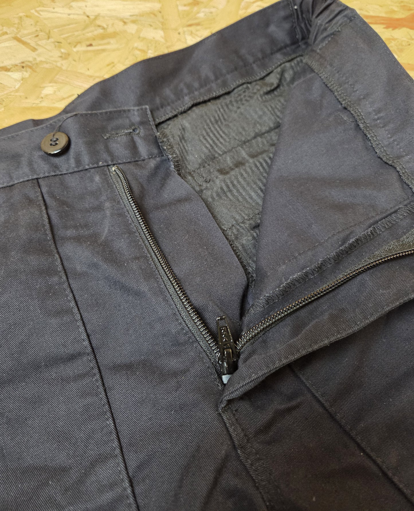 British Police Combat Patrol Cargo Work Trousers Womens Black Workwear
