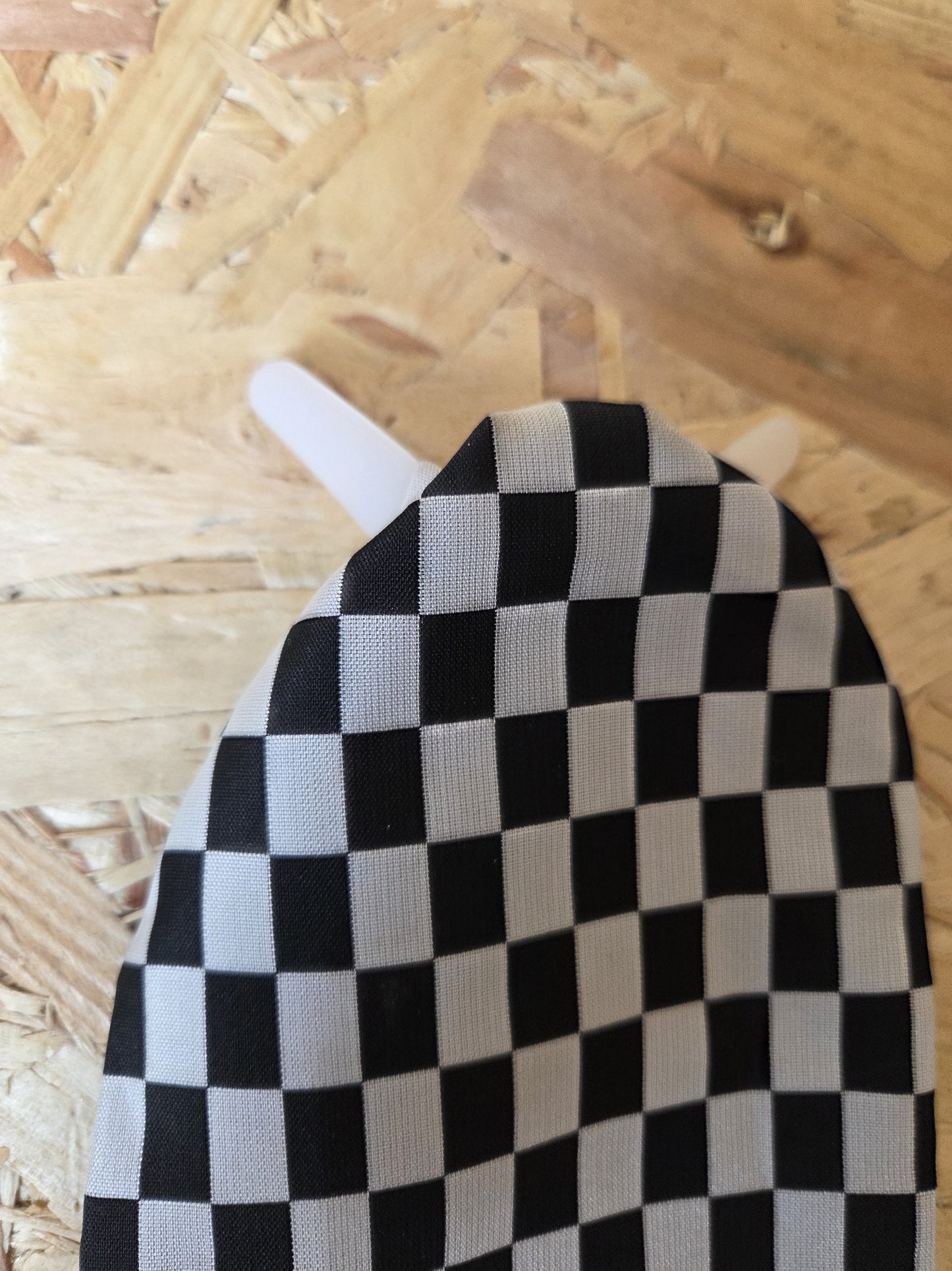 British Police Under Collar Cravat Ladies Black & White Check