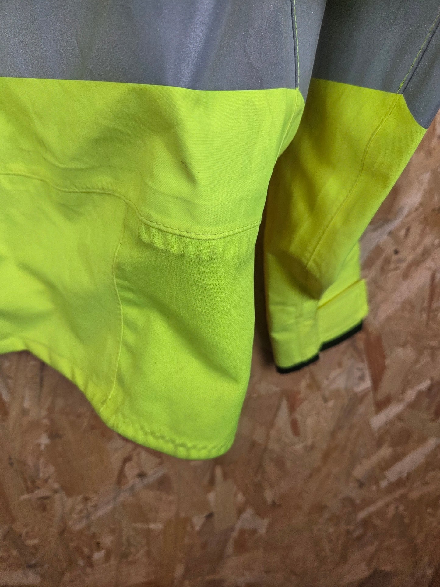 British Police Yellow Hi-Vis Jacket Yaffy Blouson Bomber Klickfast Docks 800