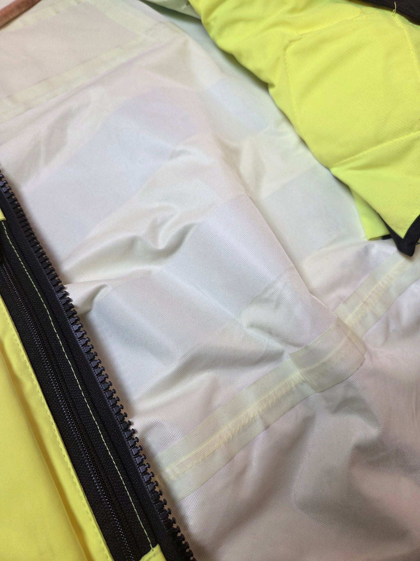 British Police Yellow Hi-Vis Jacket Yaffy Blouson Bomber Klickfast Docks 800