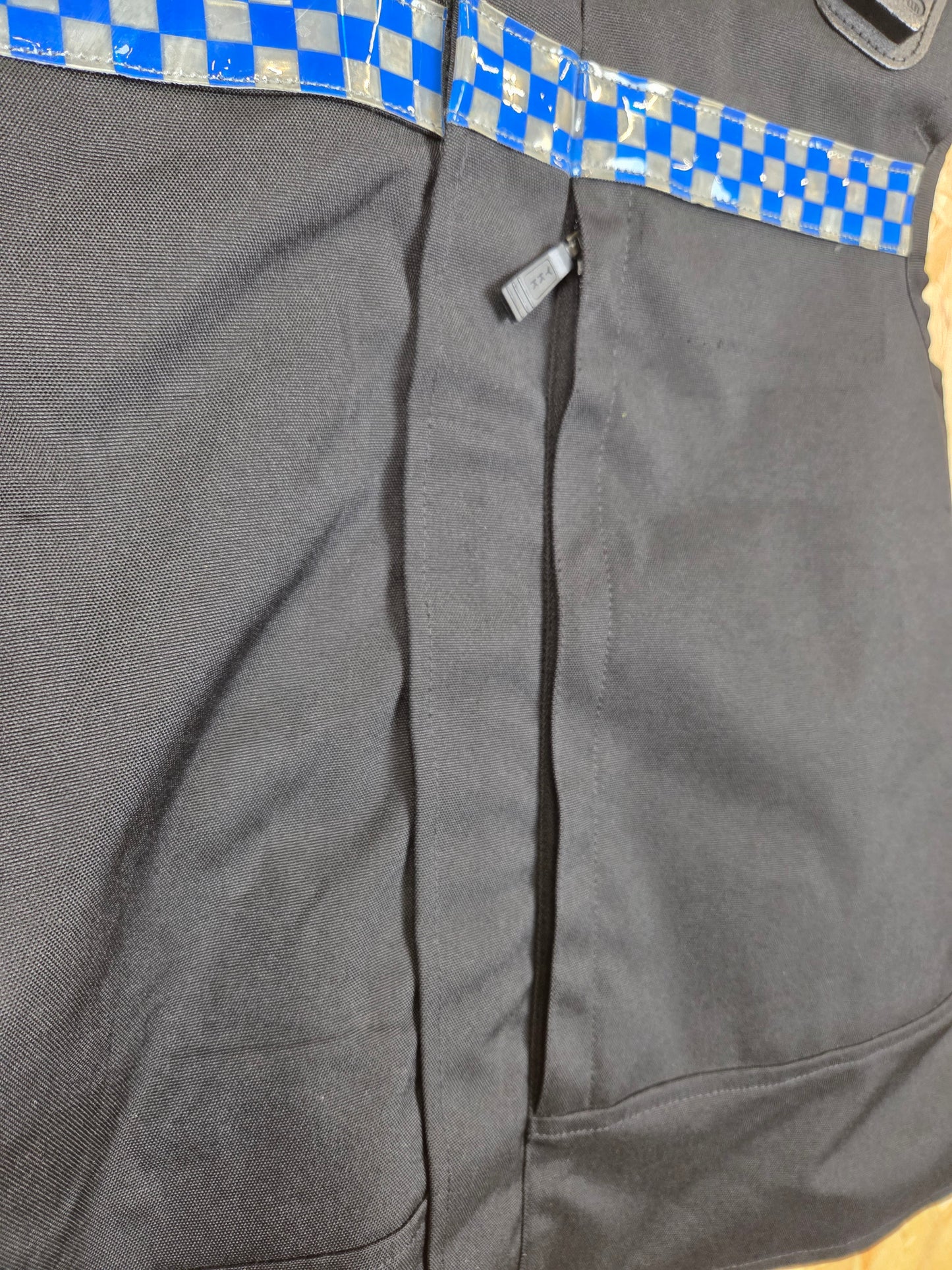 Cooneen Hawk Stab Vest Body Armour Cover Black Klickfast Docks Checked Strip