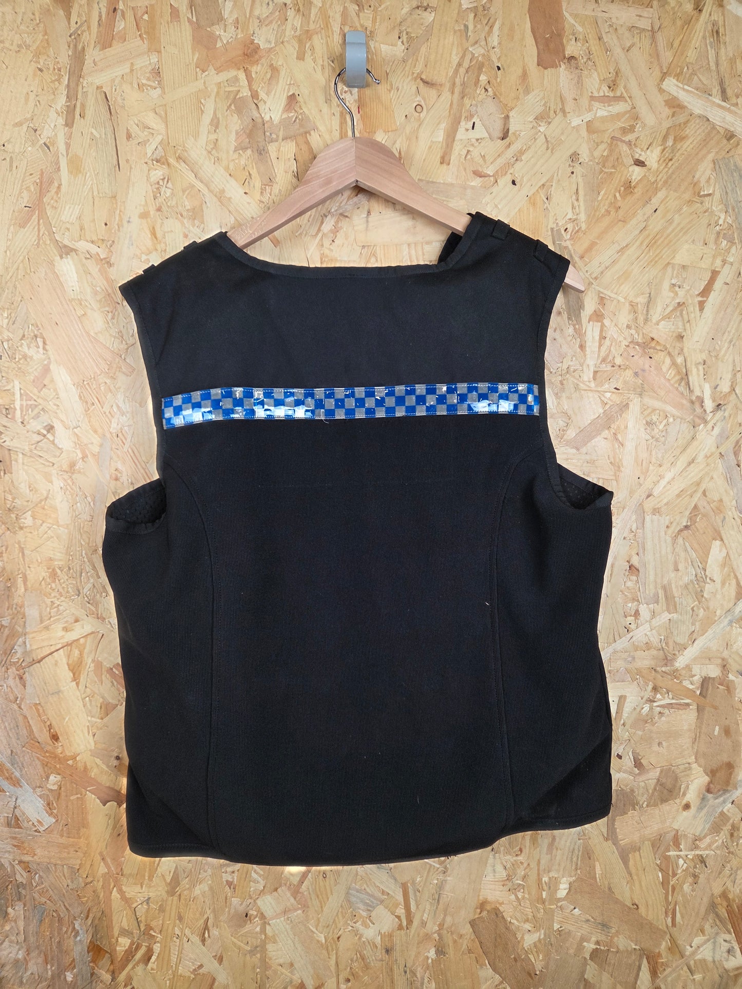 Cooneen Hawk Stab Vest Body Armour Cover Black Klickfast Docks Checked Strip