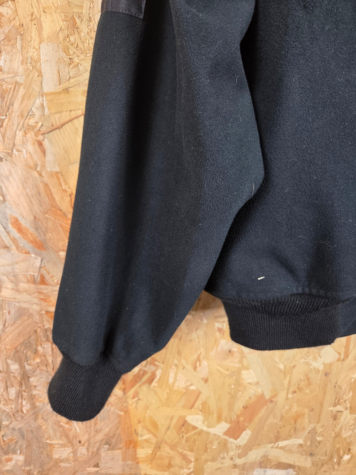 British Police Black with Checked Fleece with Radio Loop Yaffy