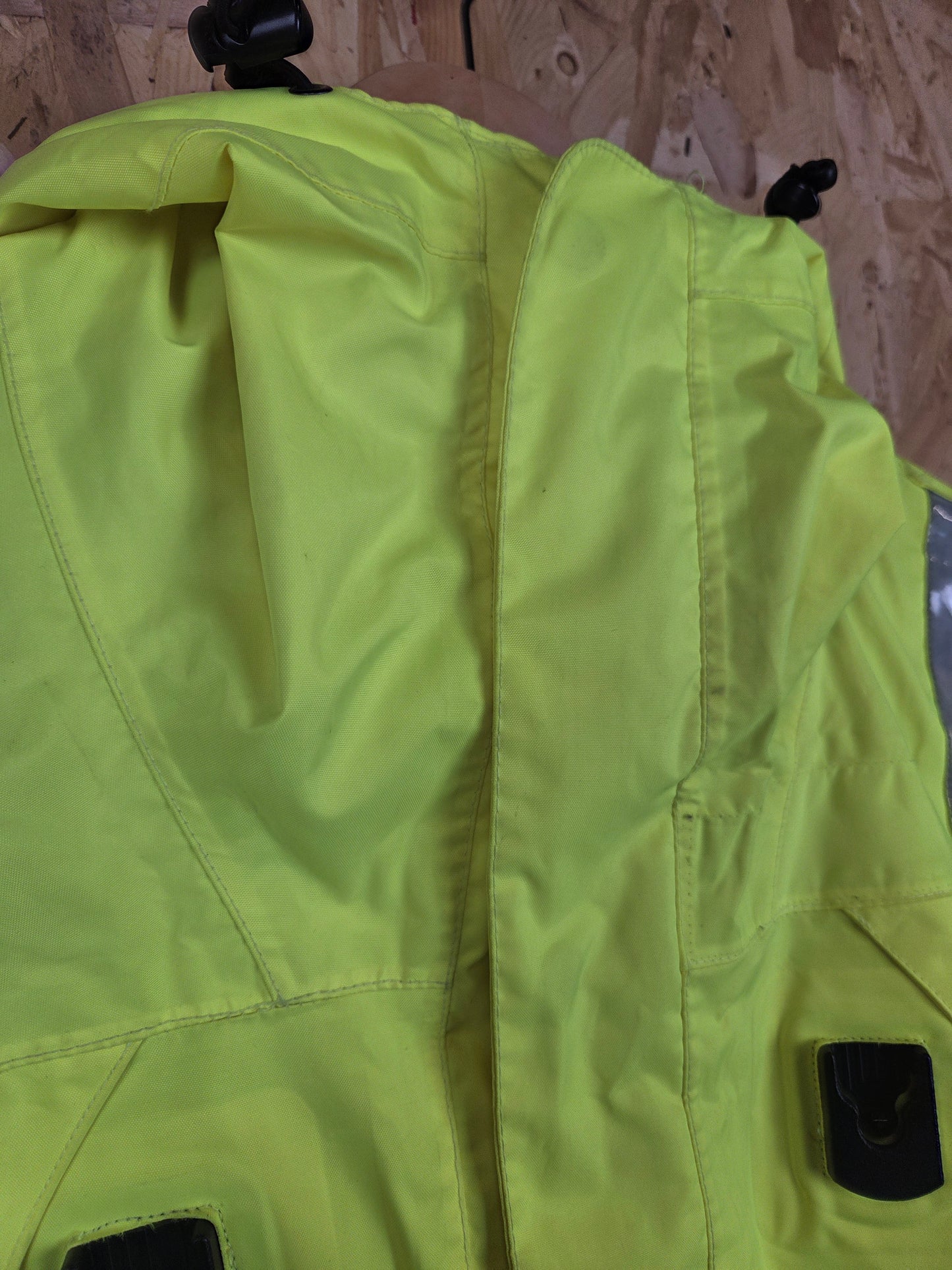Keela British Police Waterproof Jacket Yellow Hi-Vis Grade A
