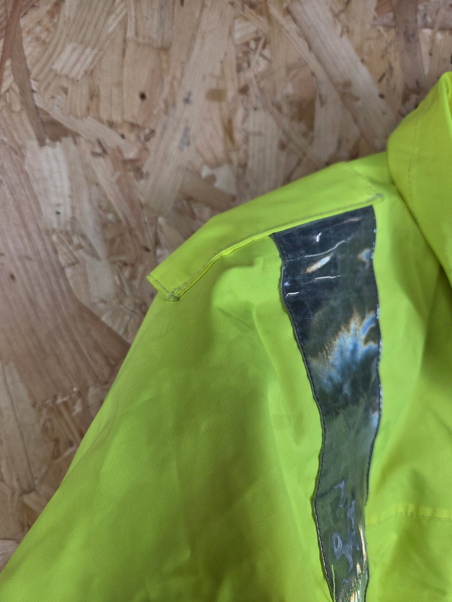Keela British Police Waterproof Jacket Yellow Hi-Vis Grade A