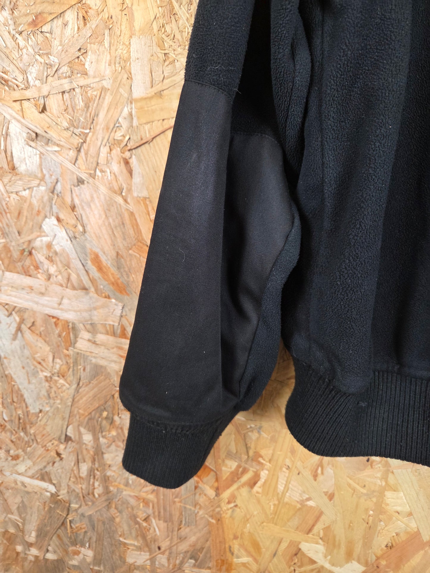 British Police Black with Checked Fleece with Radio Loop Porelle