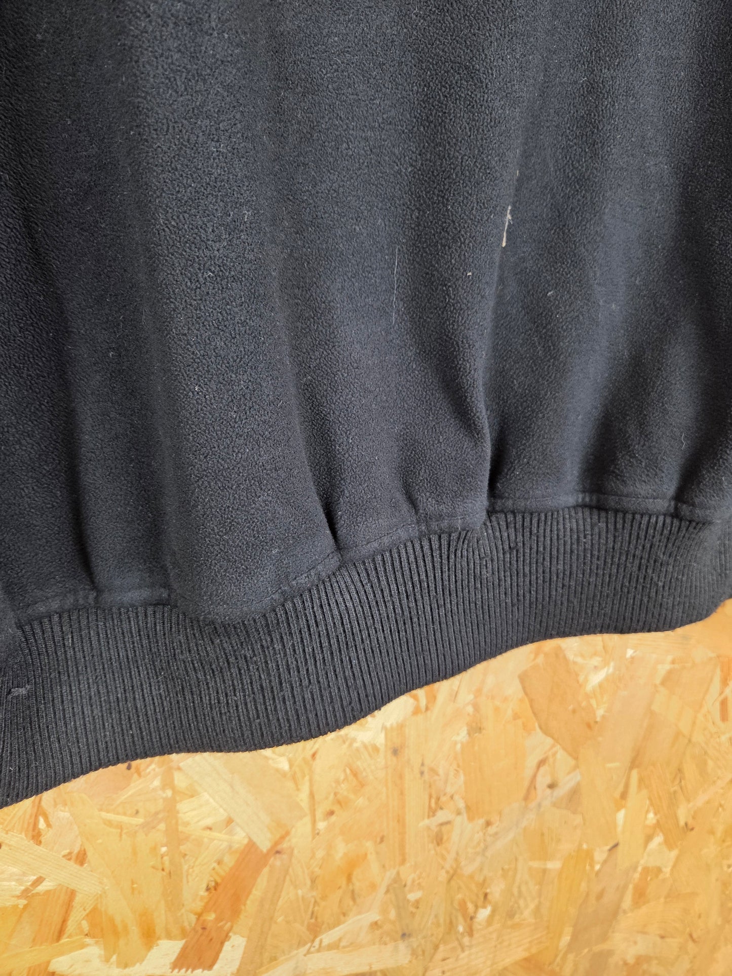 British Police Black with Checked Fleece with Radio Loop Porelle