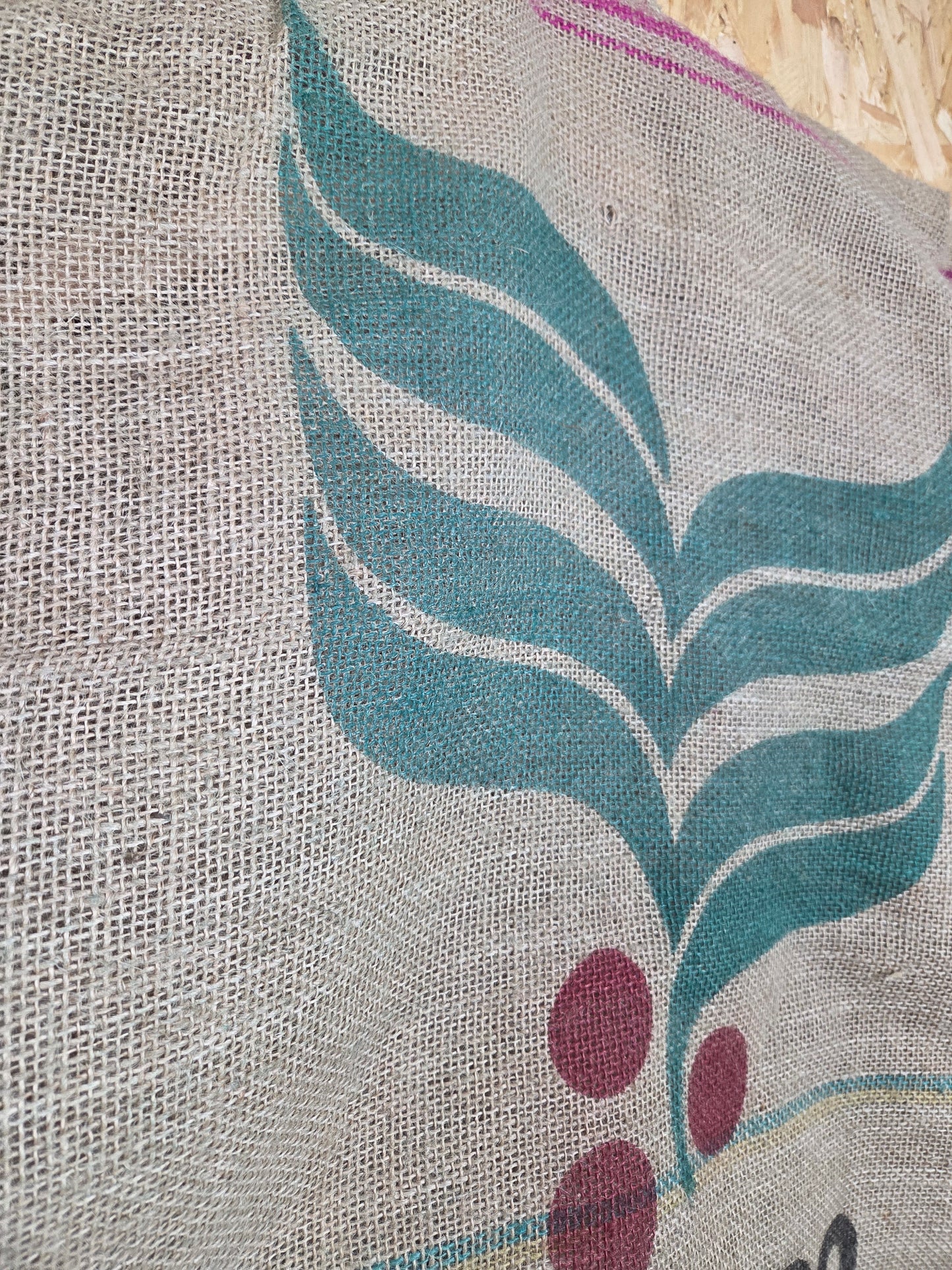 Hessian Coffee Sack Branded Cafés Do Brasil Burlap Bag 1m x 70cm New