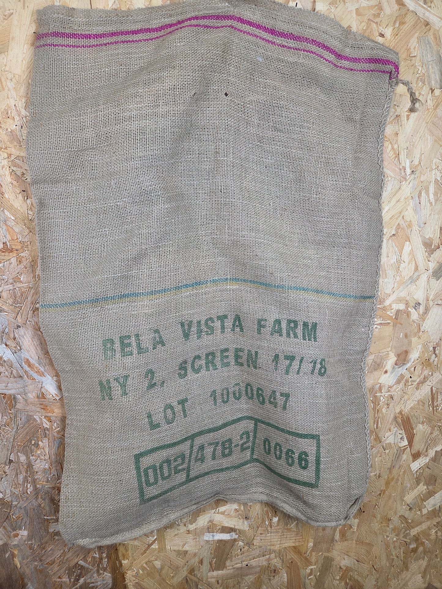 Hessian Coffee Sack Branded Cafés Do Brasil Burlap Bag 1m x 70cm New
