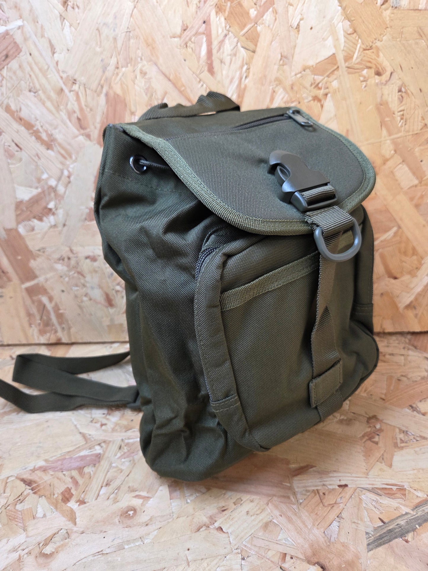 Military Style Mini Backpack Utility Bag Olive Green New