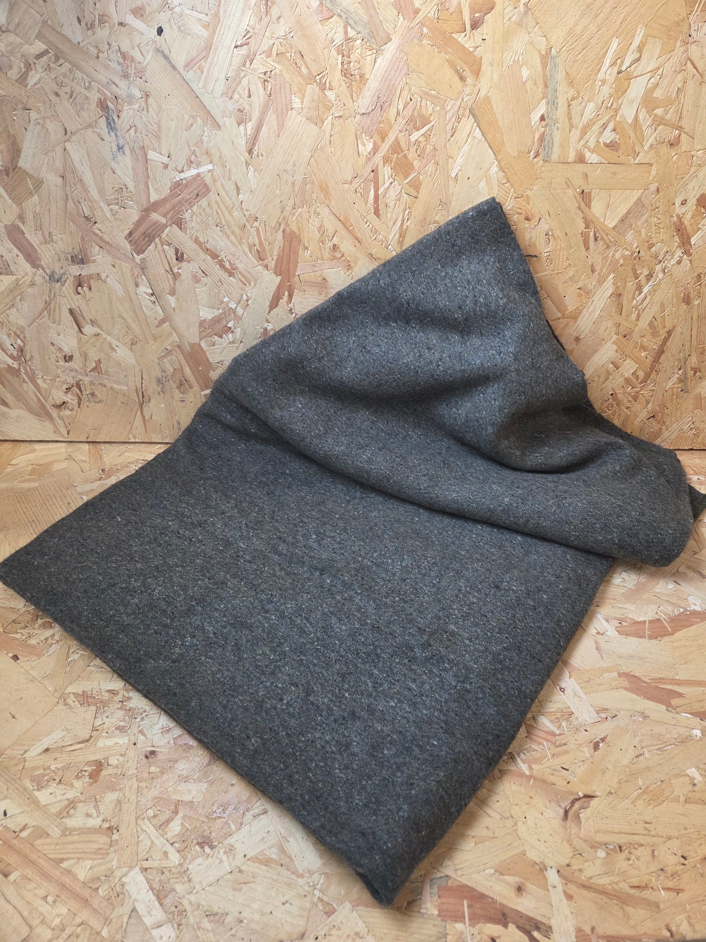 German Army Blanket Wool Blend Olive Green New