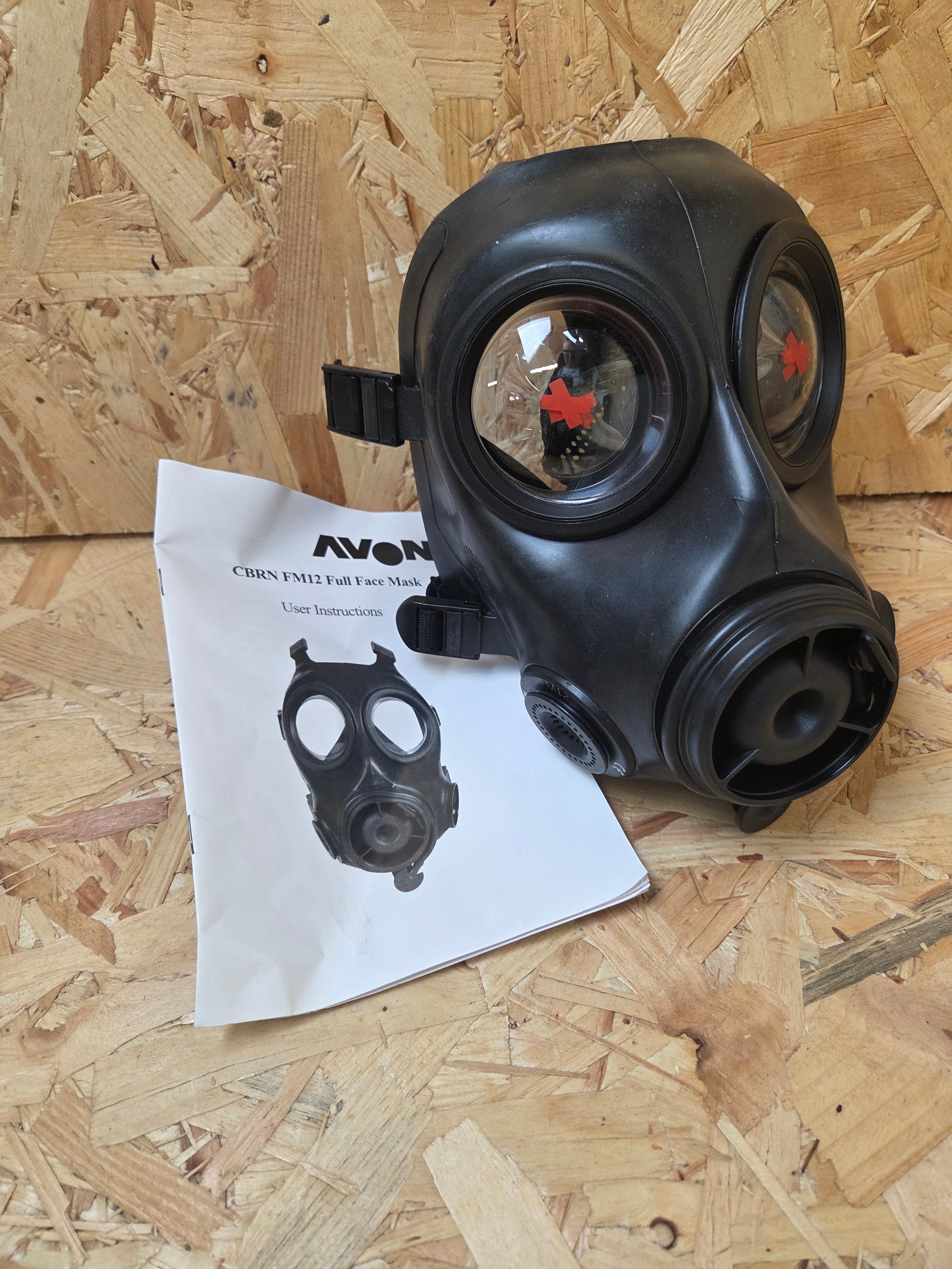 Avon FM12 Respirator Gas Mask Size 1 2 3 FM 12 NEW – Bogey Knights