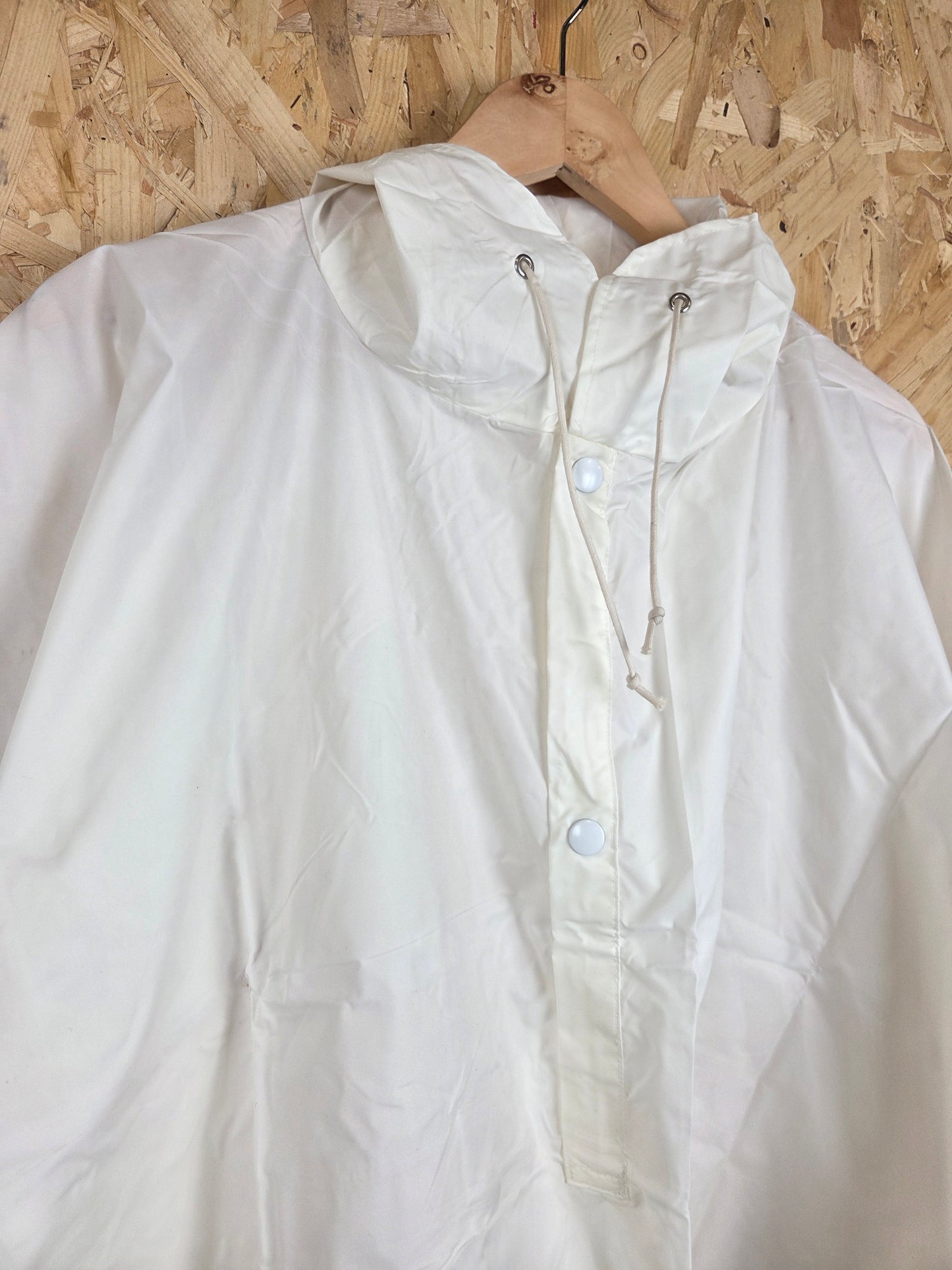 White Dutch Army Arctic Snow Poncho Plastic