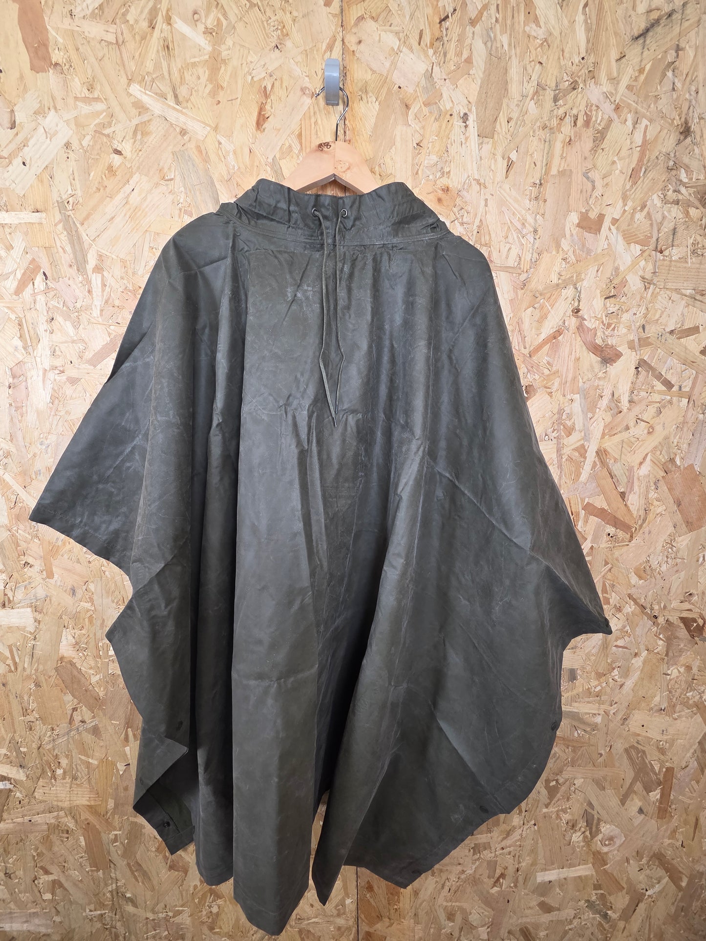 Dark Green French Army Poncho