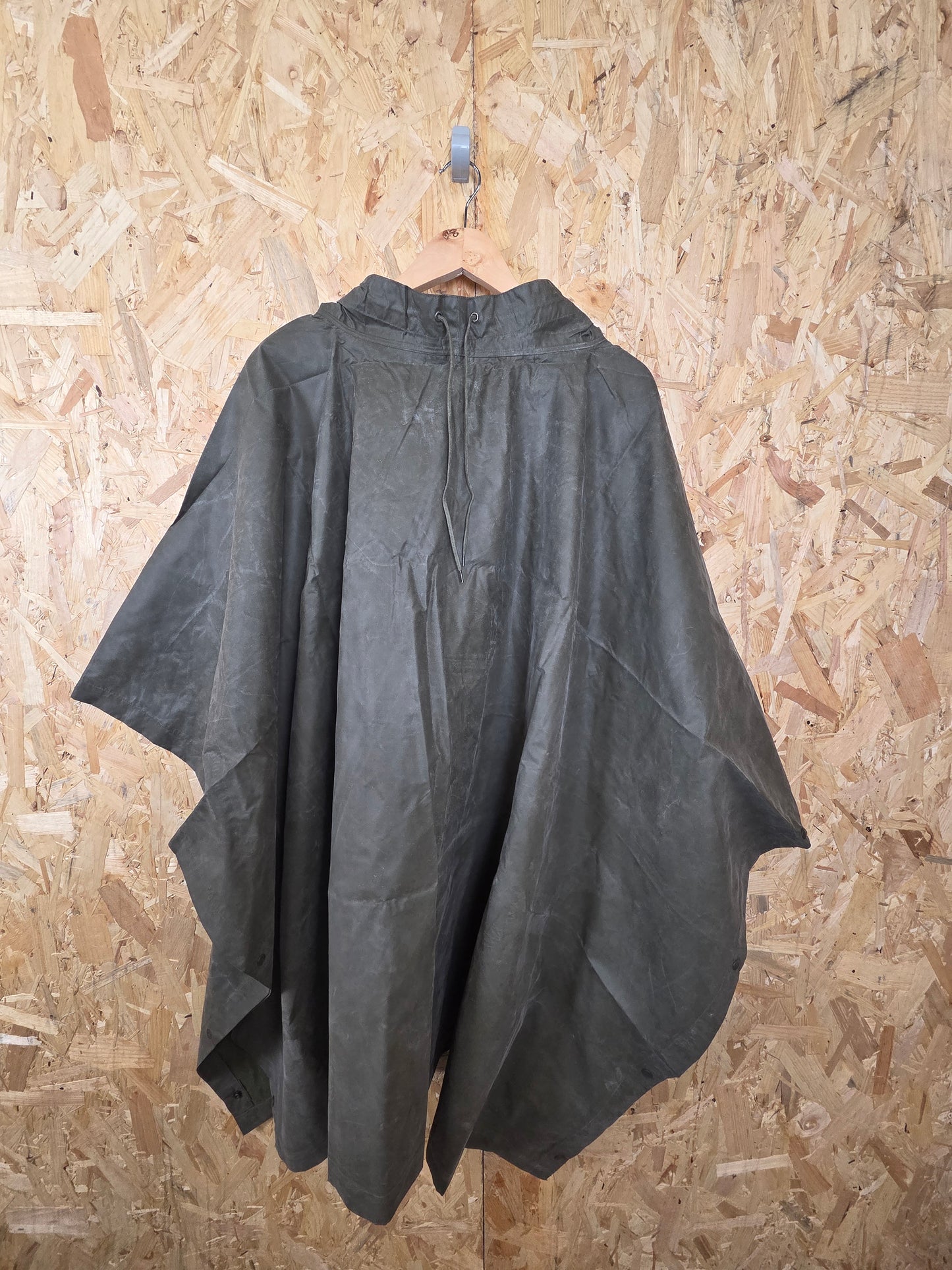 Dark Green French Army Poncho