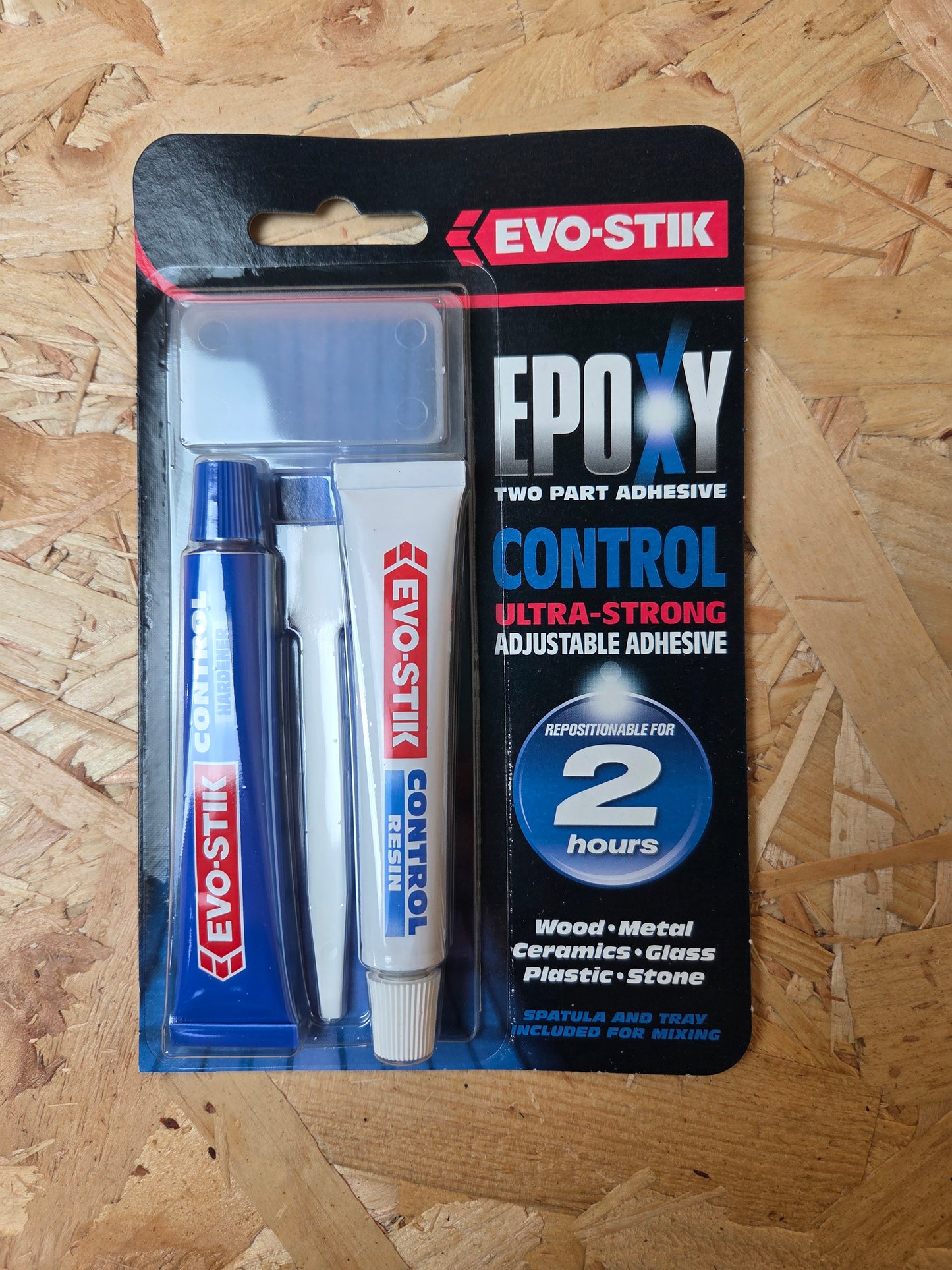 Evo-Stick Epoxy Ultra-Strong Control Two Part Adhesive Glue