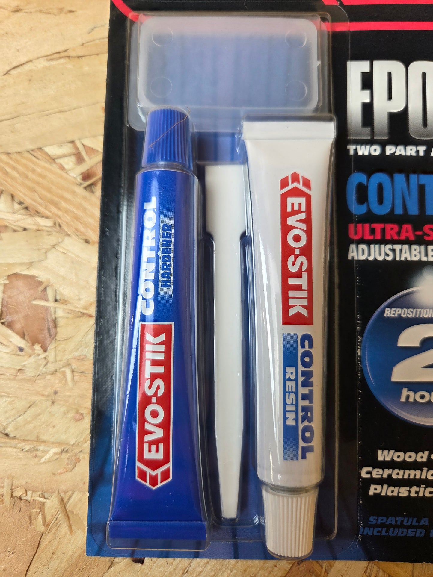 Evo-Stick Epoxy Ultra-Strong Control Two Part Adhesive Glue