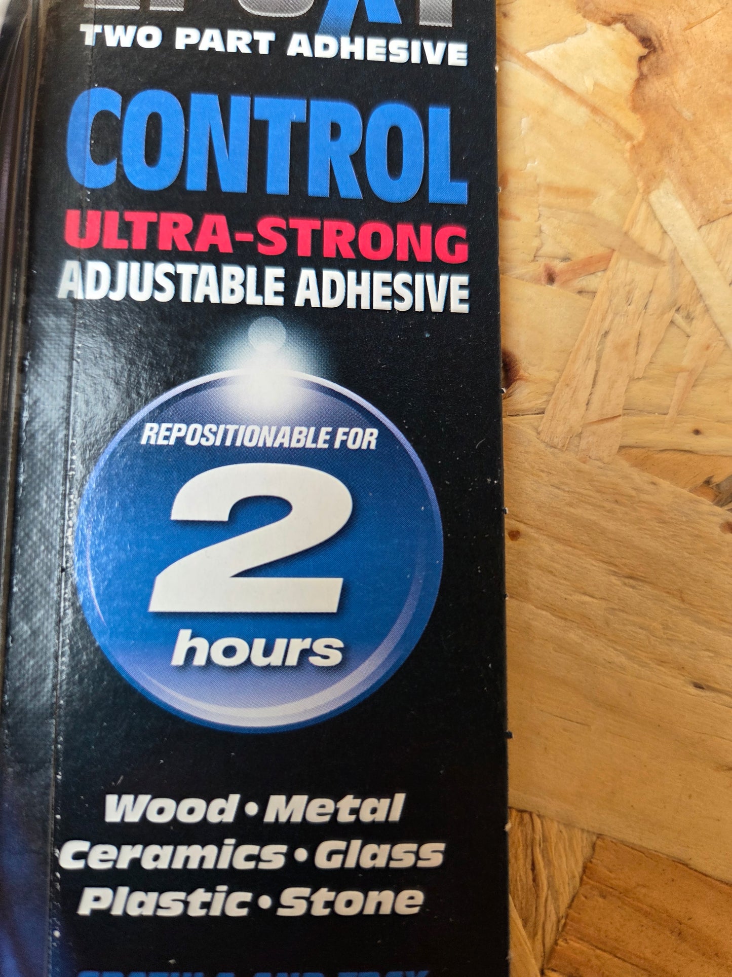 Evo-Stick Epoxy Ultra-Strong Control Two Part Adhesive Glue