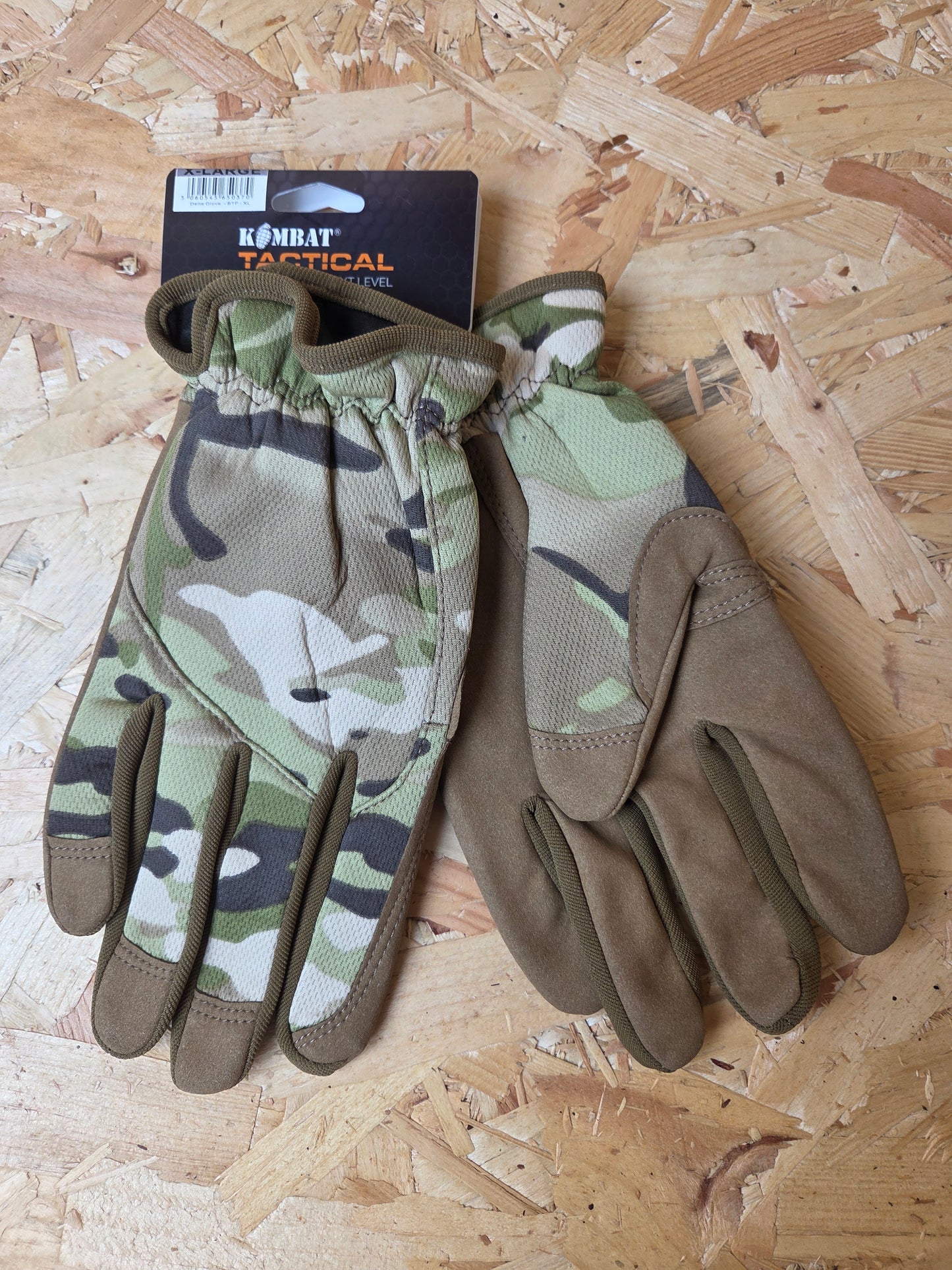 BTP Camouflage Gloves Kombat Tactical Delta Camo New