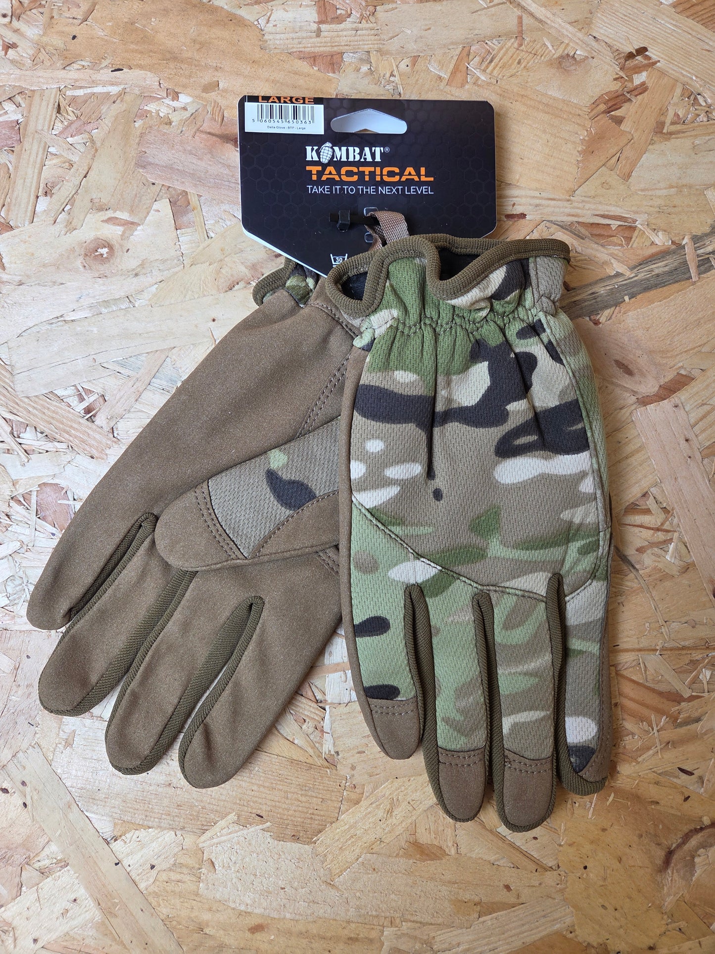 BTP Camouflage Gloves Kombat Tactical Delta Camo New