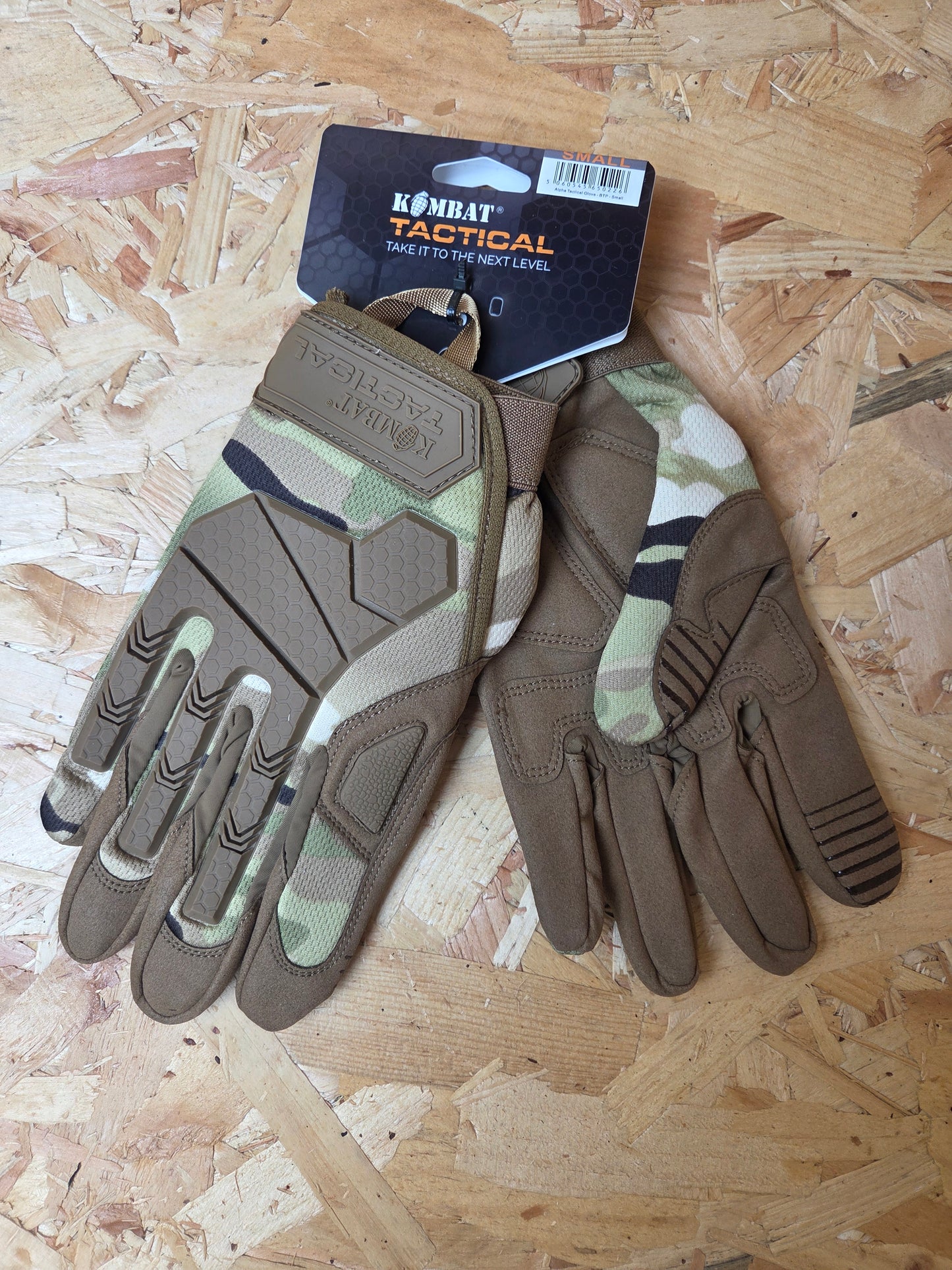 BTP Camouflage Gloves Kombat Tactical Alpha Camo New