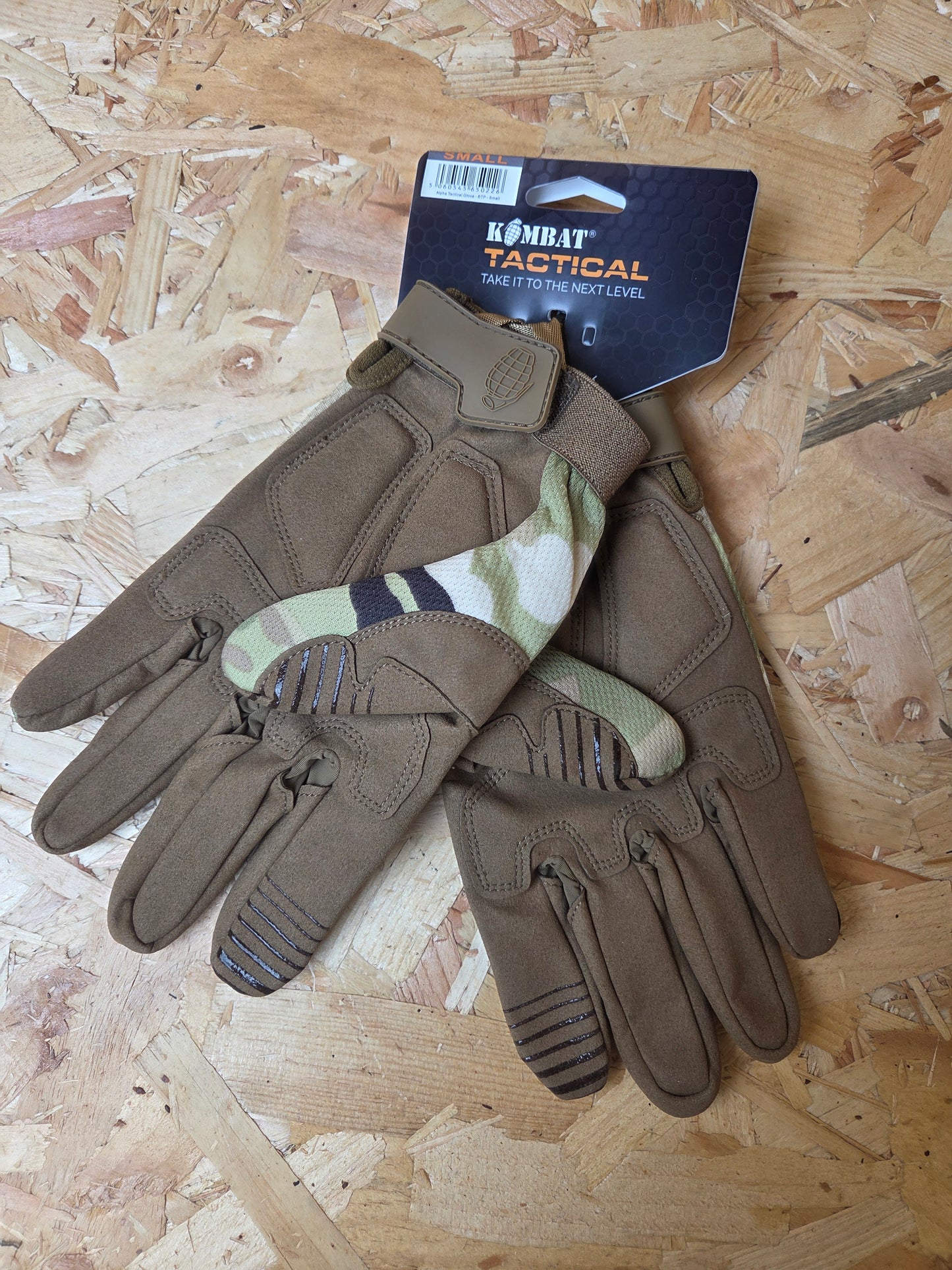 BTP Camouflage Gloves Kombat Tactical Alpha Camo New