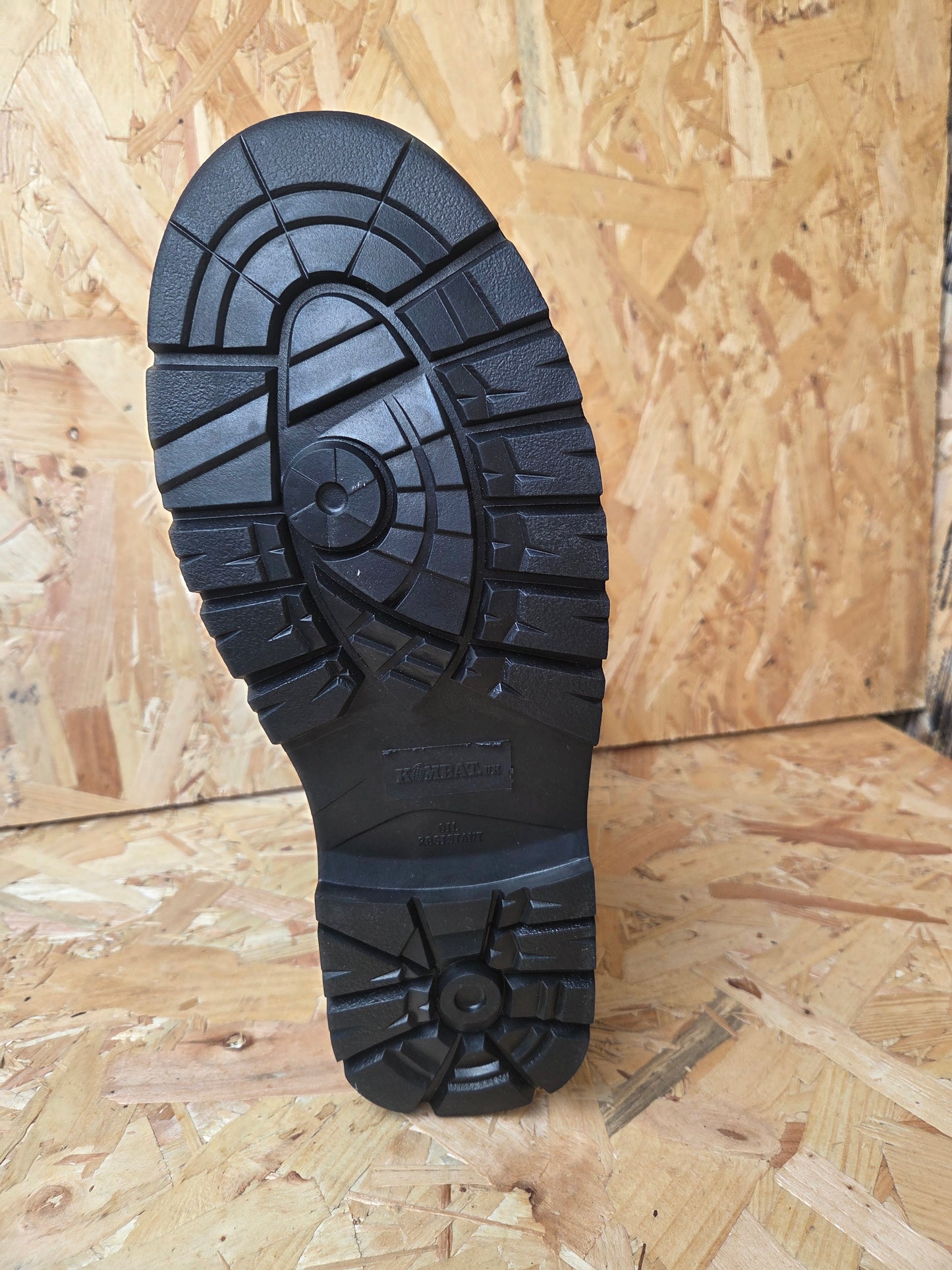 Patrol Boots Black Full Leather High Ankle