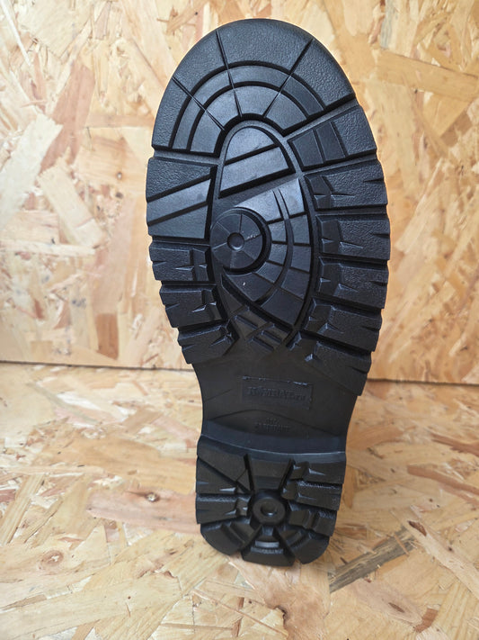 Patrol Boots Black Full Leather High Ankle
