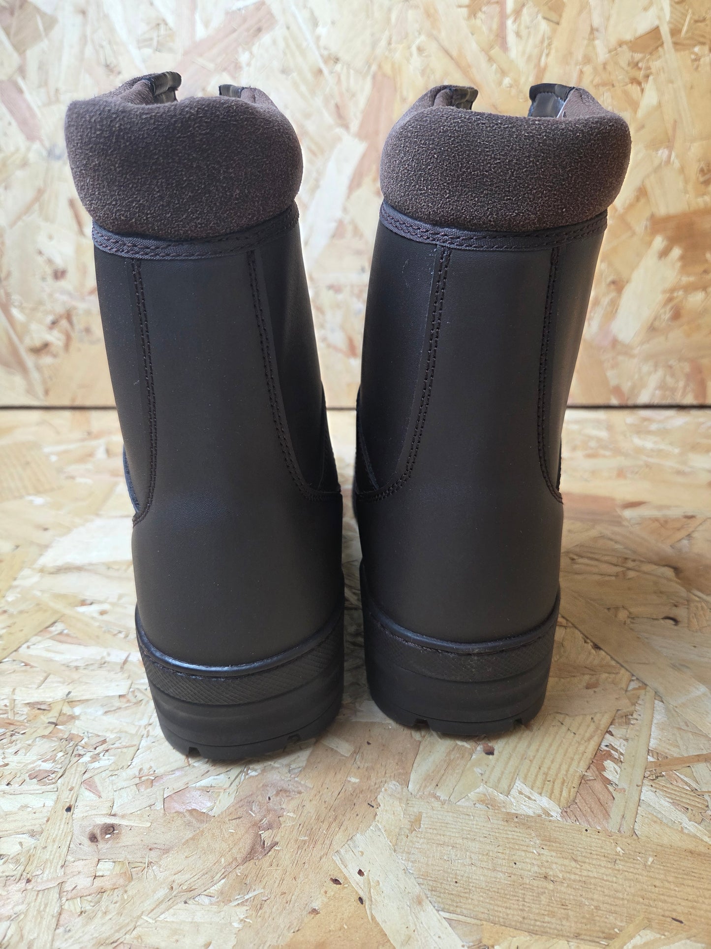 Patrol Boots Brown Full Leather High Ankle
