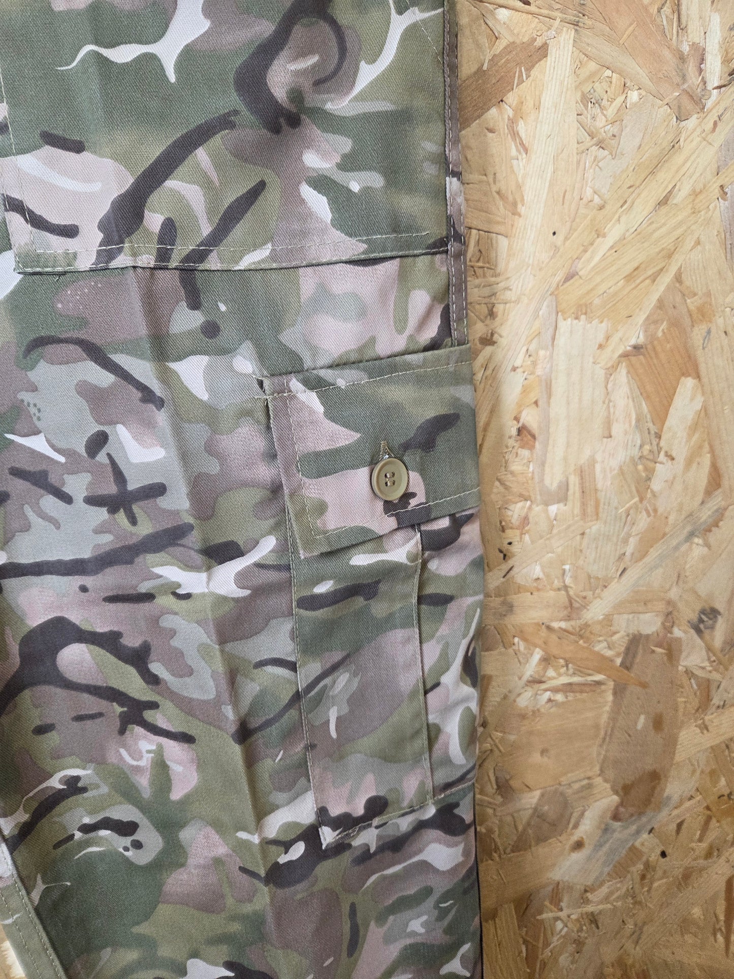 Combat Trousers BTP Camouflage Green Brown Kombat Cargo Pants