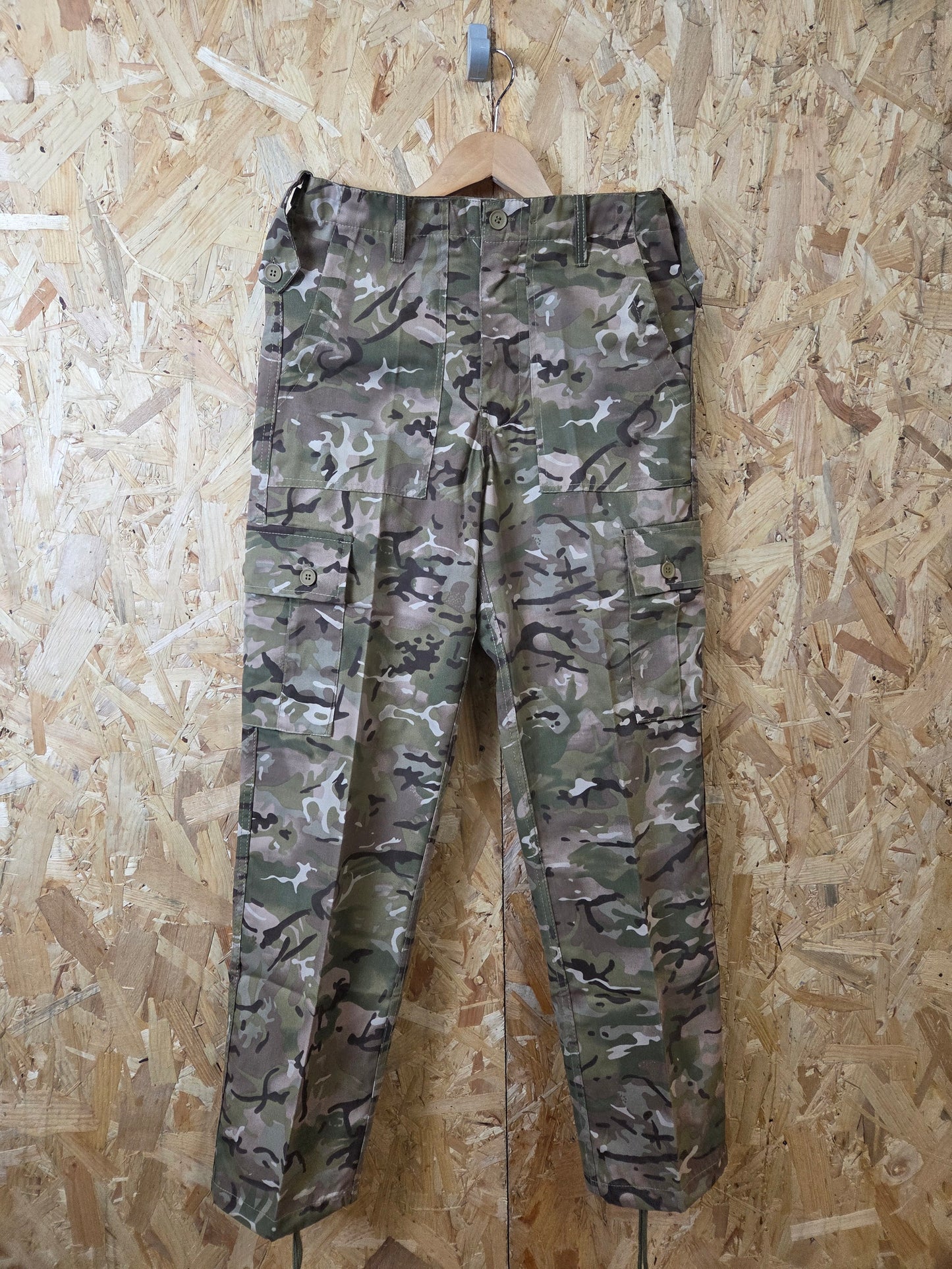 Combat Trousers BTP Camouflage Green Brown Kombat Cargo Pants