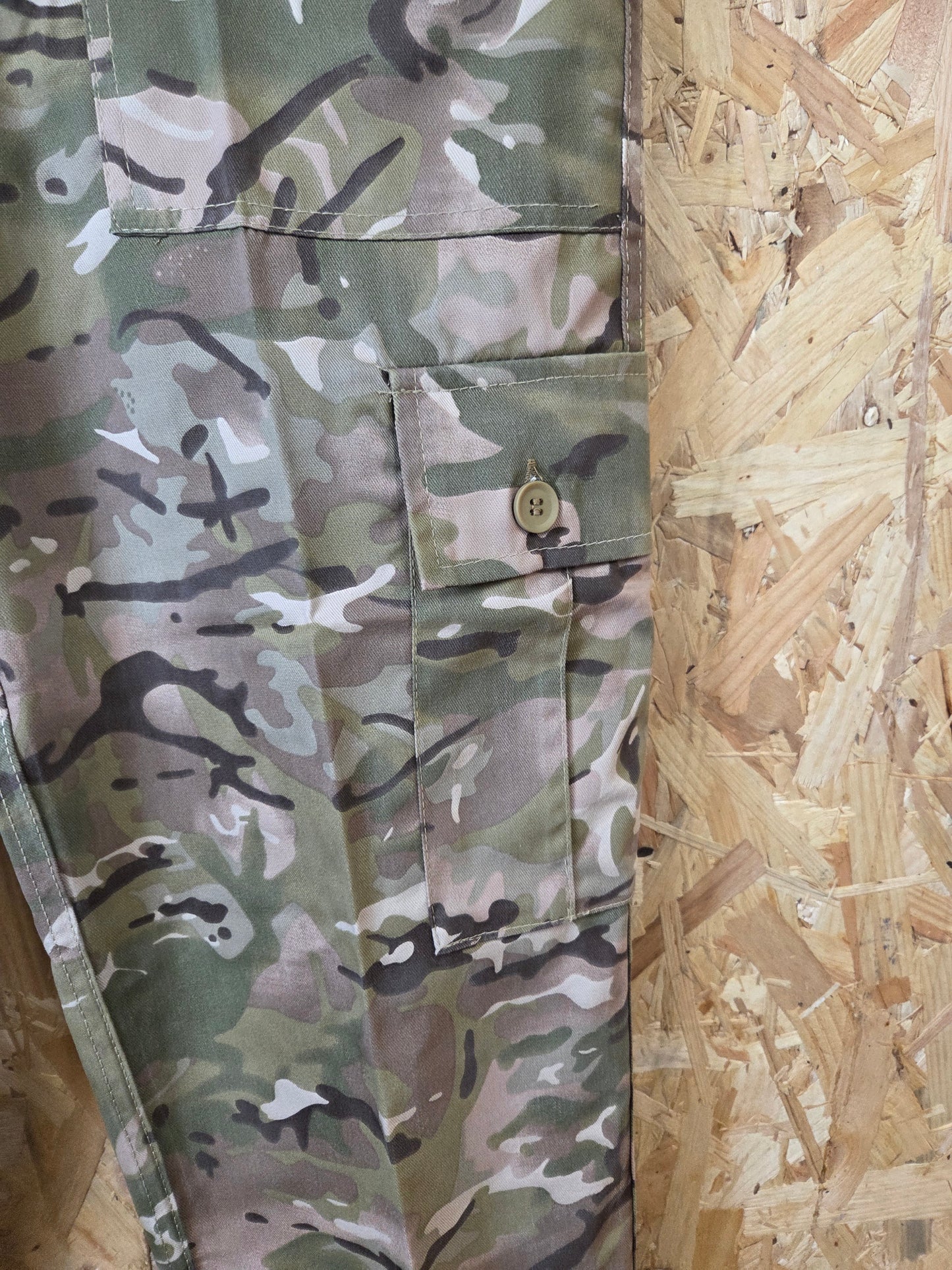 Combat Trousers BTP Camouflage Green Brown Kombat Cargo Pants