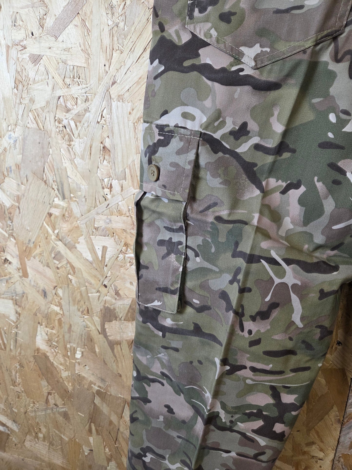 Combat Trousers BTP Camouflage Green Brown Kombat Cargo Pants