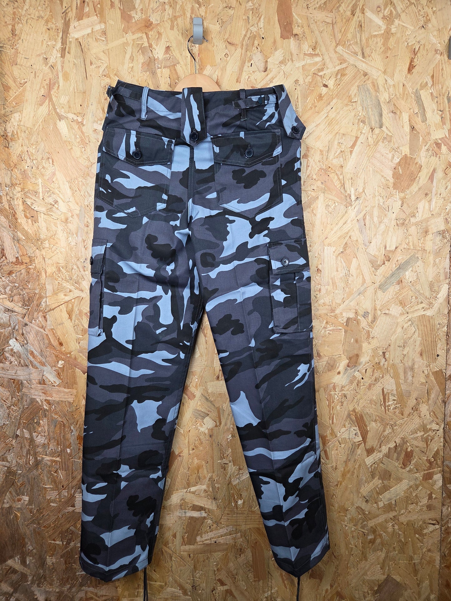 Combat Trousers Midnight Blue Camouflage Kombat Cargo Pants